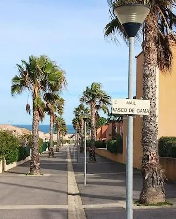 Charmant T2 Avec Loggia Belle Vue Mer Et Parking Saint-Pierre-la-Mer  Extérieur photo